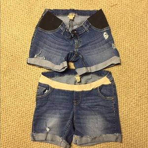 🍁sale🍁Small maternity shorts bundle